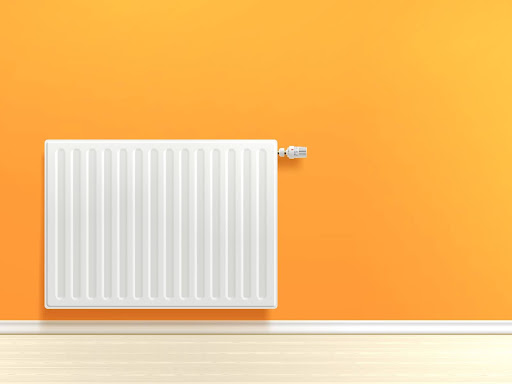 radiator on wall animation