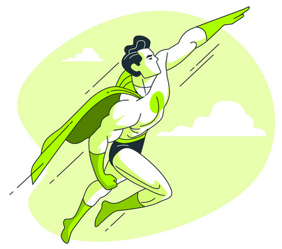 Super Man Vector Upgrade