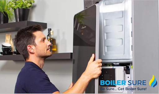 heating engineer replacing boiler Edinburgh